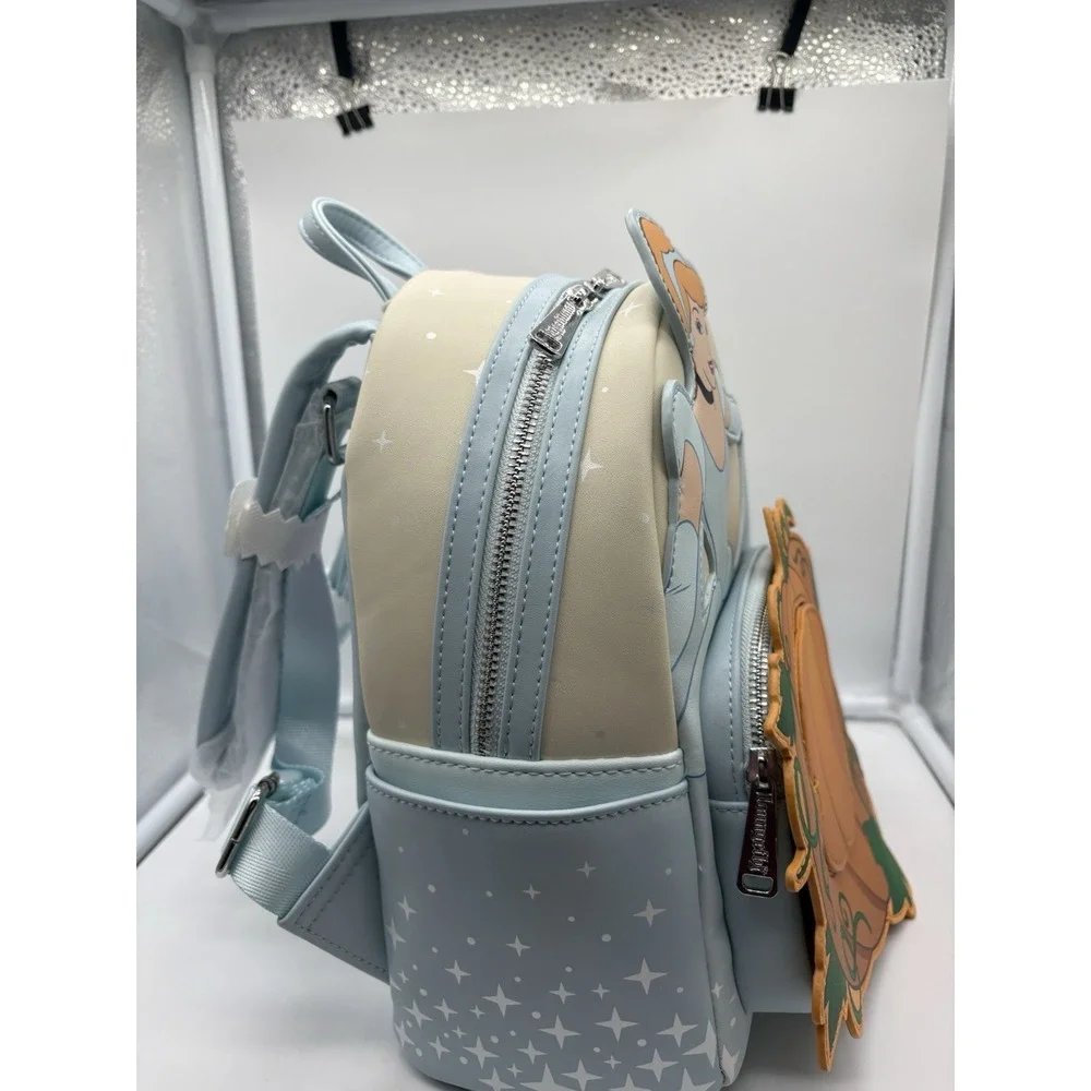 Loungefly Disney Cinderella Ballgown Pumpkin Mini Backpack.